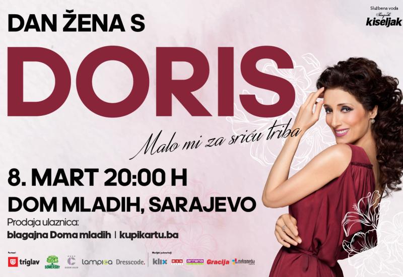 Za Dan žena u Sarajevu dugoočekivani koncert Doris Dragović!